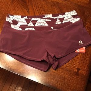 Oiselle workout shorts
